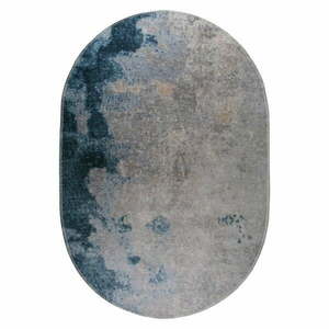 Niebiesko-szary dywan odpowiedni do prania 120x180 cm – Vitaus obraz
