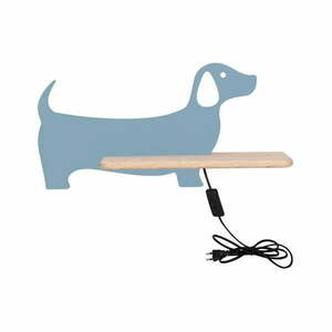 Niebieska lampa dziecięca Dog – Candellux Lighting obraz