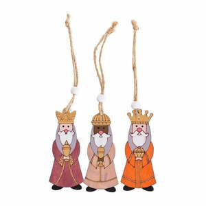 Ozdoby świąteczne zestaw 3 szt. Three Kings – Casa Selección obraz