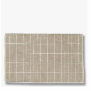 Beżowy dywanik łazienkowy 50x80 cm Tile Stone – Mette Ditmer Denmark obraz