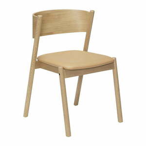 Dębowe krzesła do jadalni Oblique - Hübsch obraz
