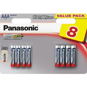 8 baterii PANASONIC AAA 1, 5 V micro obraz