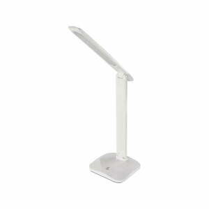 Biała lampa stołowa LED ze ściemniaczem (wys. 37 cm) Chase – EMOS obraz