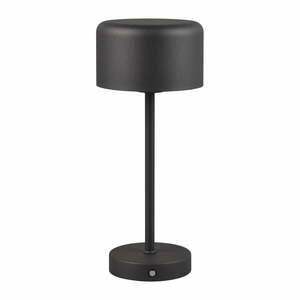 Lampa stołowa LED w kolorze matowej czerni ze ściemniaczem (wys. 30 cm) Jeff – Trio obraz