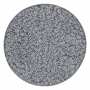 Antracytowy okrągły dywan ø 120 cm Twig – Hanse Home obraz