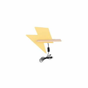 Żółta lampa dziecięca Lightning – Candellux Lighting obraz