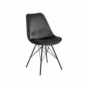 Czarne/szare krzesło Eris – Actona obraz