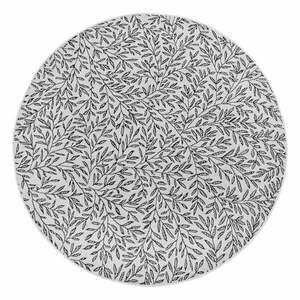 Czarno-biały okrągły dywan ø 120 cm Twig – Hanse Home obraz