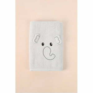 Jasnoszary bawełniany ręcznik dziecięcy 50x75 cm Jumbo – Foutastic obraz