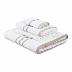 Białe bawełniane ręczniki zestaw 4 szt. Linda – Foutastic obraz