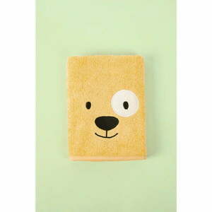 Żółty bawełniany ręcznik dziecięcy 50x75 cm Lucky – Foutastic obraz