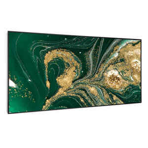 Klarstein Wonderwall Air Art Smart, panel grzewczy na podczerwień, grzejnik, 120 x 60 cm, 700 W, wir obraz