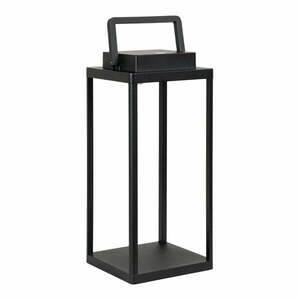Czarna lampa stołowa LED (wys. 35 cm) Lezant – House Nordic obraz