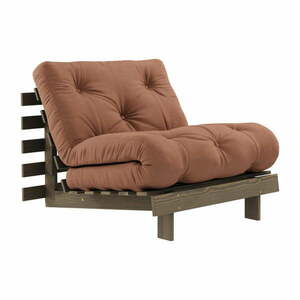 Pomarańczowomiedziany fotel Roots – Karup Design obraz