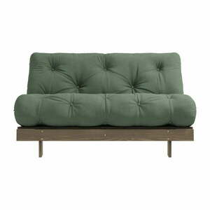 Zielona rozkładana sofa 140 cm Roots – Karup Design obraz