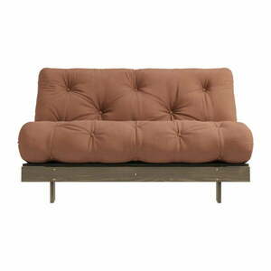 Pomarańczowomiedziana rozkładana sofa 140 cm Roots – Karup Design obraz