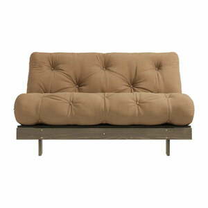 Jasnobrązowa rozkładana sofa 140 cm Roots – Karup Design obraz