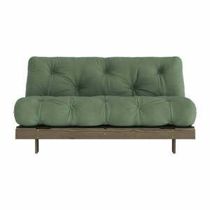 Zielona rozkładana sofa 160 cm Roots – Karup Design obraz