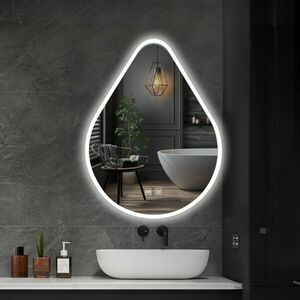IREDA Lustro łazienkowe z oświetleniem LED, 100 x 60 cm obraz