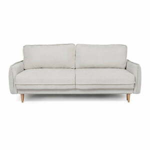 Beżowa rozkładana sofa z materiału bouclé 215 cm Patti – Bonami Selection obraz