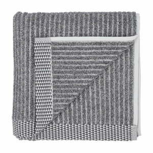 Szary ręcznik z bawełny organicznej 50x100 cm Melange − Södahl obraz