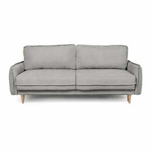 Szara rozkładana sofa z materiału bouclé 215 cm Patti – Bonami Selection obraz