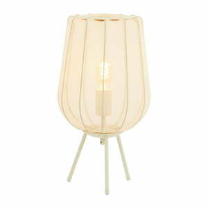 Kremowa lampa stołowa (wysokość 45 cm) Plumeria – Light & Living obraz