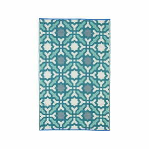Niebieski dywan odpowiedni na zewnątrz 90x150 cm Seville – Fab Hab obraz