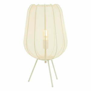 Kremowa lampa stołowa (wysokość 60 cm) Plumeria – Light & Living obraz