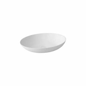 Biała umywalka ceramiczna Sapho Thin, 60x40 cm obraz