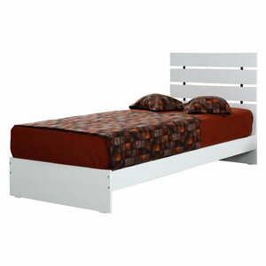 Białe łóżko jednoosobowe 120x200 cm Fuga – Kalune Design obraz