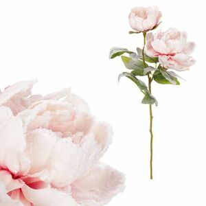 Sztuczna piwonia, 2 kwiaty, różowy obraz