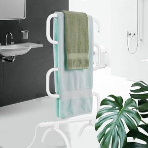 Elektryczna suszarka do ręczników w kształcie litery S obraz