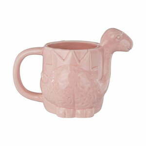 Różowy ceramiczny kubek 370 ml Gigil – Premier Housewares obraz