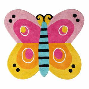 Dywan dziecięcy 80x90 cm Butterfly – Premier Housewares obraz