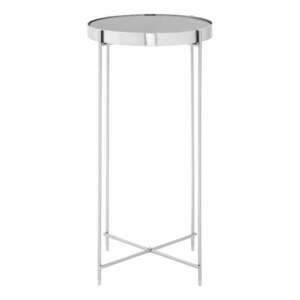 Okrągły stolik ze szklanym blatem ø 33 cm Allure – Premier Housewares obraz