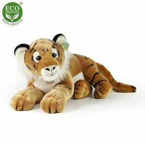 Rappa Pluszowy tygrys brązowy, 60 cm ECO-FRIENDLY obraz