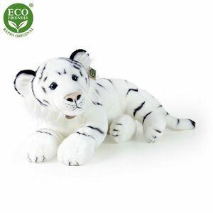 Rappa Pluszowy tygrys biały, 60 cm ECO-FRIENDLY obraz