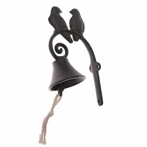 Dzwonek żeliwny Iron bird, 15 x 23 x 9, 5 cm obraz