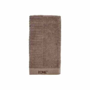 Brązowy bawełniany ręcznik 50x100 cm – Zone obraz