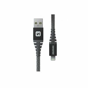 SWISSTEN Kevlarowy kabel do ładowania USB Lightning, 1, 5 m obraz