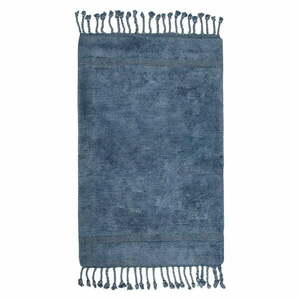 Niebieski bawełniany dywanik łazienkowy Foutastic Paloma, 70x110 cm obraz