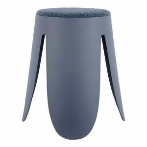 Ciemnoniebieski plastikowy stołek Savor – Leitmotiv obraz