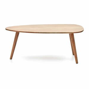 Stolik z litego drewna akacjowego 60x110 cm Eluana – Kave Home obraz