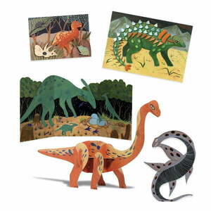 Kreatywny zestaw artystyczny Djeco Dinozaury obraz