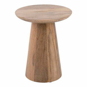 Okrągły stolik z litego drewna mango ø 40 cm Force – Leitmotiv obraz
