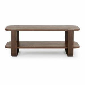 Brązowy stolik z drewna eukaliptusowego 55x109 cm Bellwood – Umbra obraz