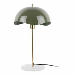 Zielona lampa stołowa (wys. 56 cm) Waved Dome – Leitmotiv obraz