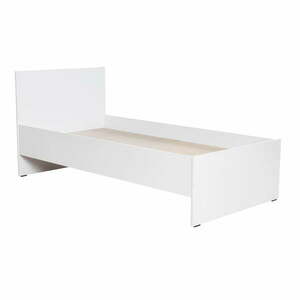 Białe łóżko jednoosobowe 90x190 cm KRY – Kalune Design obraz