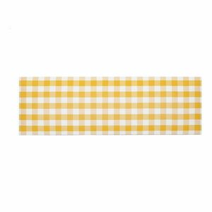 Żółty tapicerowany zagłówek 165x52 cm Billie – Really Nice Things obraz